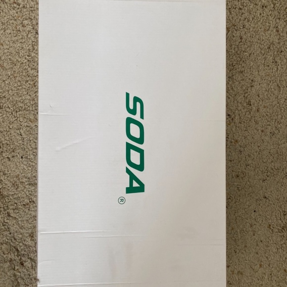 Soda Shoes Tall Buckle Cognac Riding Boots - Picture 5 of 6